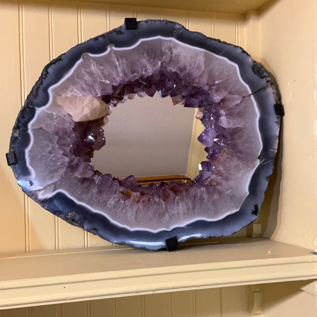Amethyst Mirror (Round)
